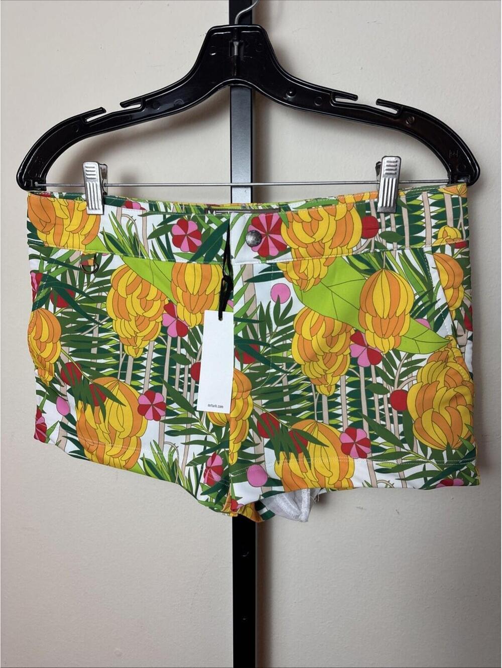 Mr. Turk Banana Print Board Shorts, NWT, $228 Retail, Size 30, #2352